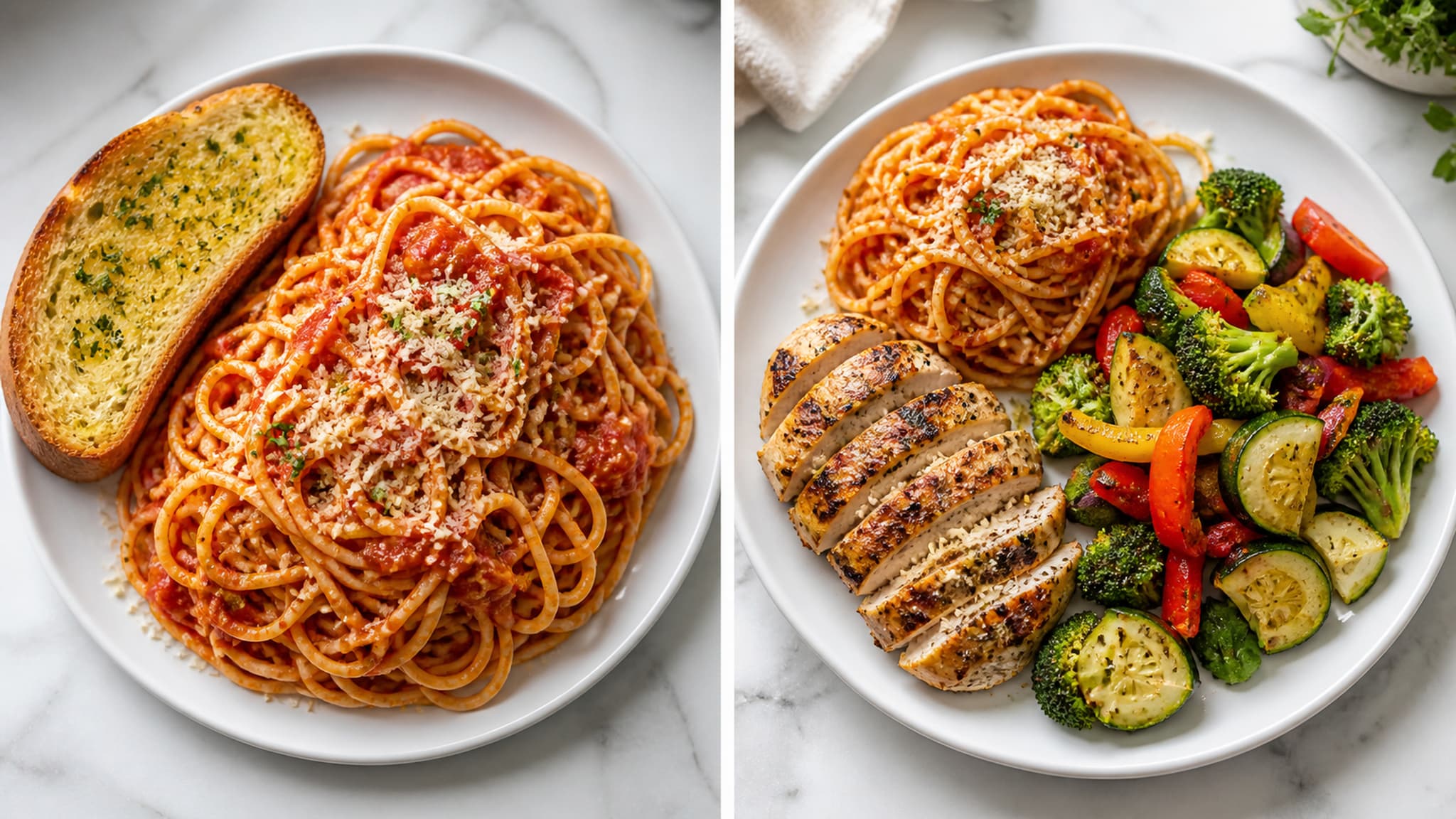 Wholesome carbohydrate foods showing how meals can be restructured with better balance during a carb reduction phase