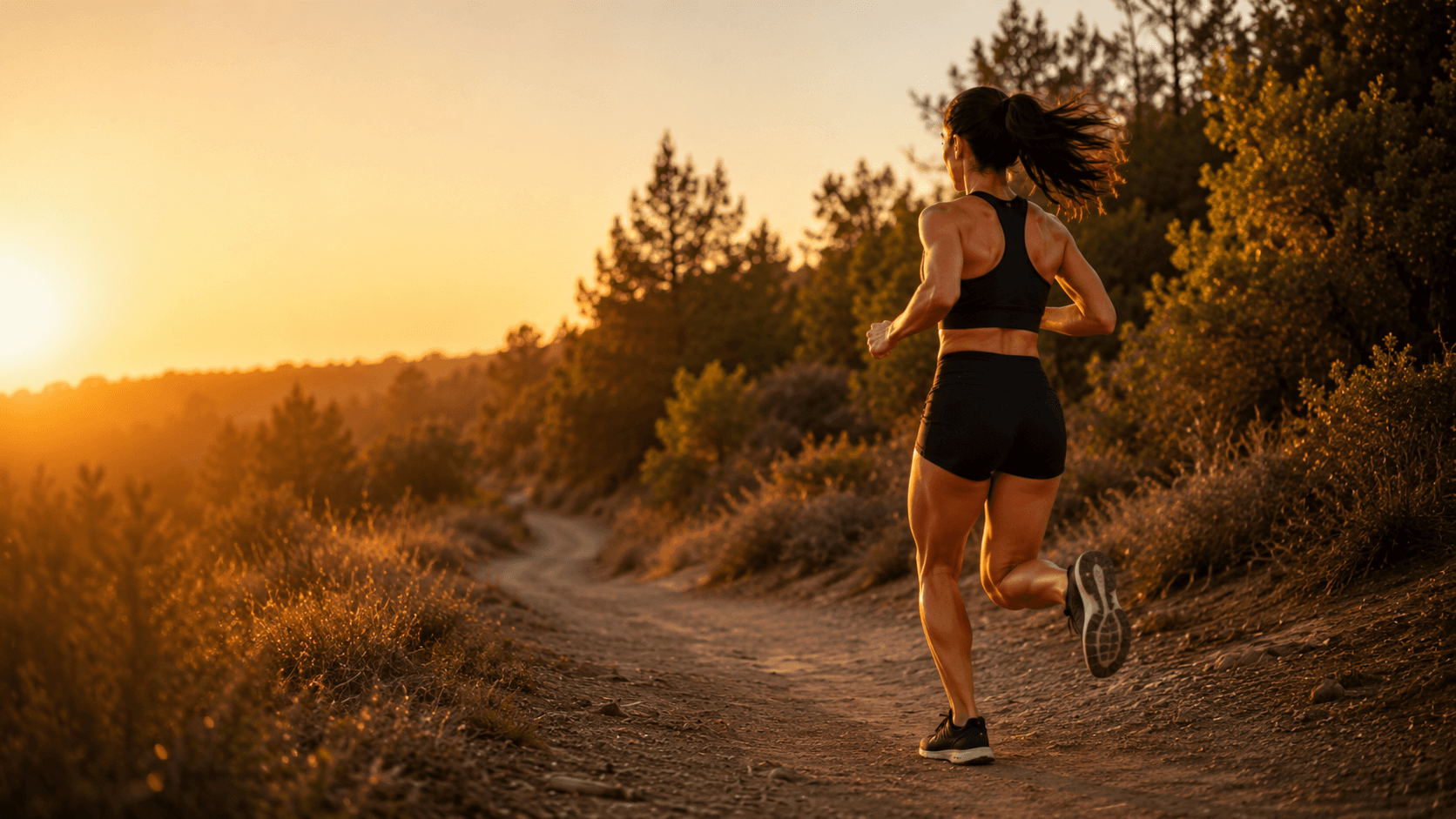 A woman in her 30s or 40s in a quietly focused posture that conveys returning energy and clarity, embodying the article's framing of iron deficiency as the hidden drain on female energy and performance that responds to dietary strategy, absorption awareness, and appropriately targeted supplementation guided by ferritin