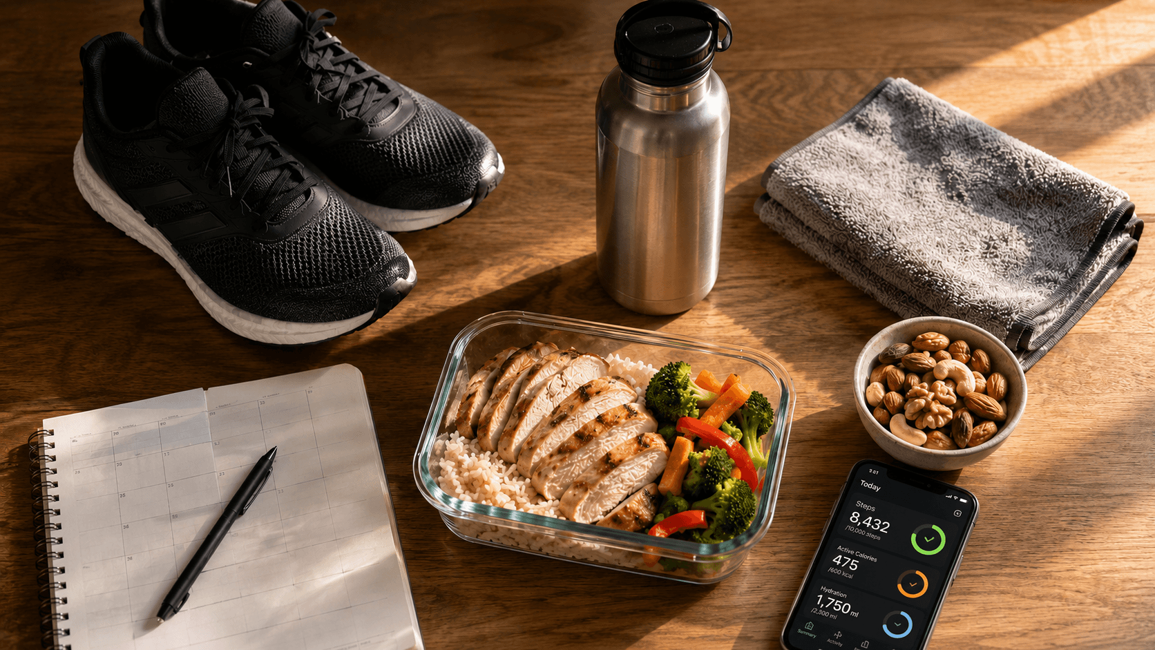 Simple, practical habits that busy fathers can implement immediately to support fat loss