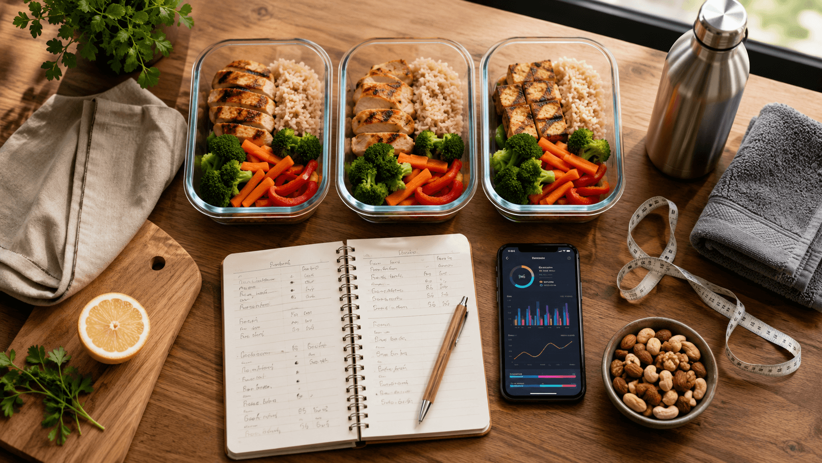 A structured, evidence-based approach to sustainable fat loss — moderate calorie deficit, adequate protein, resistance training, and consistent execution over months