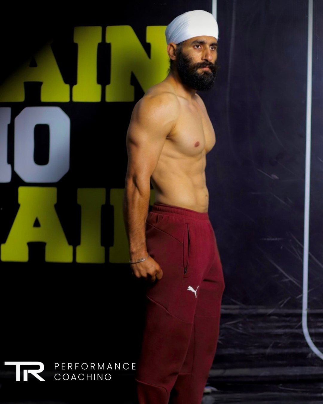 Jagbir Singh — side profile, lean and conditioned