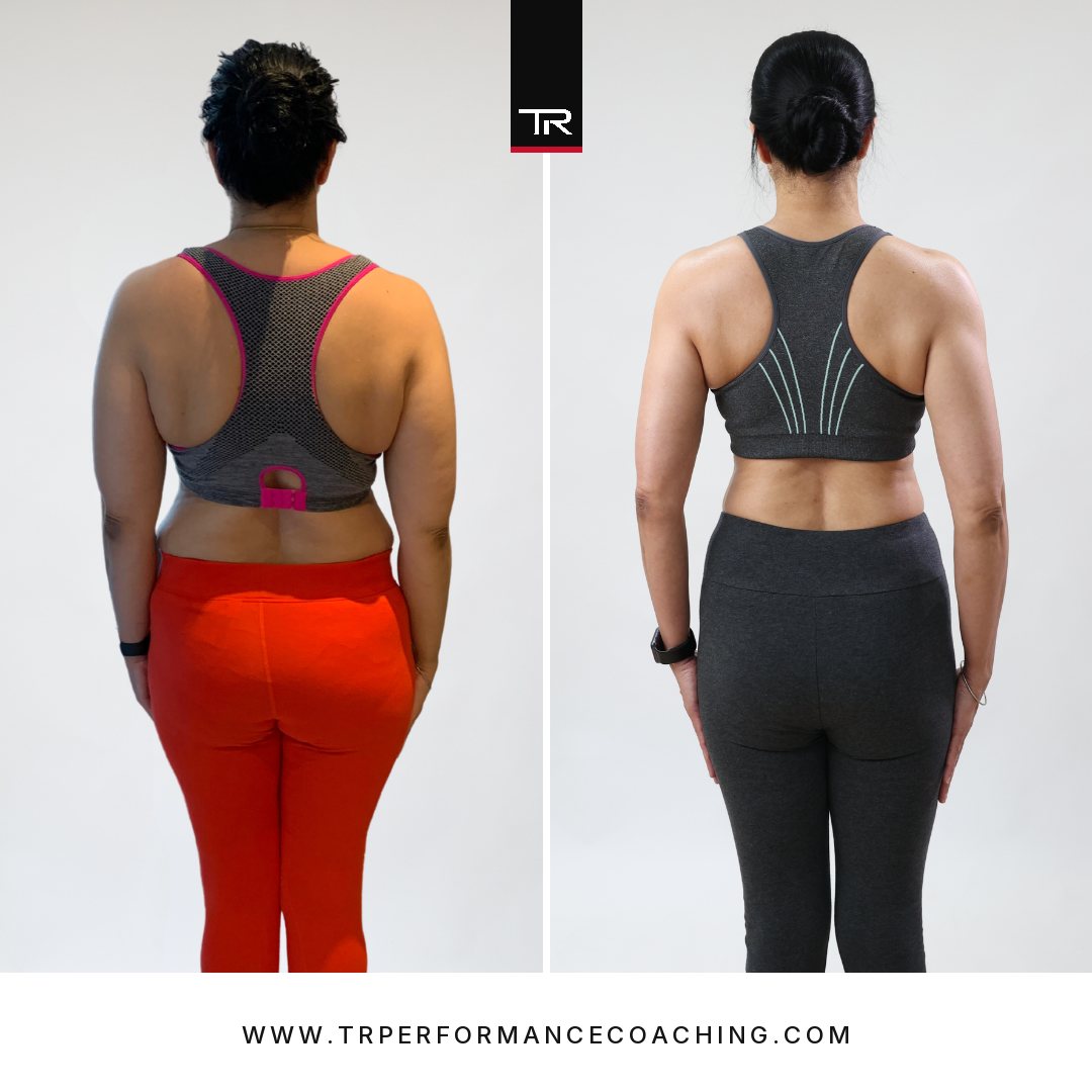 Rani Kaur — back, before and after